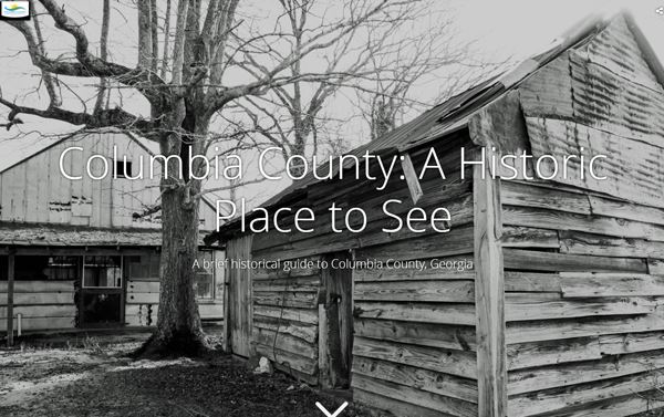 Historic Columbia County Story Map